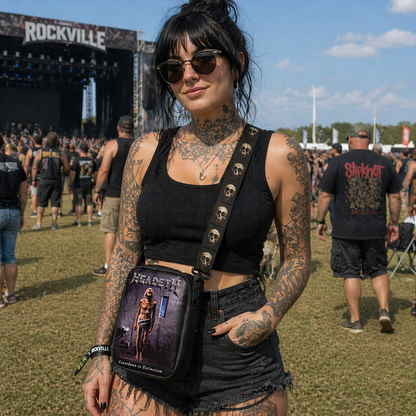 Rocksax Megadeth Crossbody Bag - Countdown To Extinction