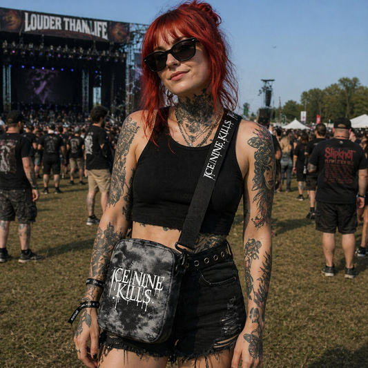 Rocksax Ice Nine Kills Crossbody - Drippy Logo