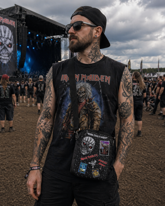Rocksax Iron Maiden Crossbody Bag - Tour
