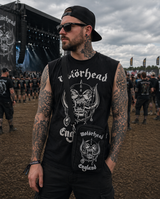 Rocksax Motorhead Crossbody Bag - England