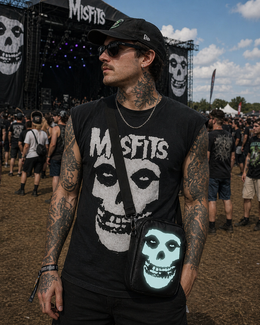 Rocksax Misfits Crossbody Bag - Fiend 'Glow in the Dark'
