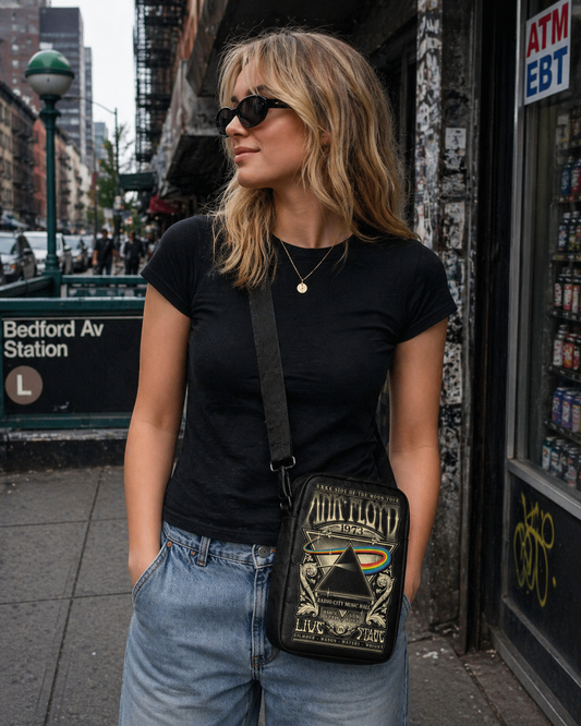 Rocksax Pink Floyd Crossbody Bag - 1973 Live