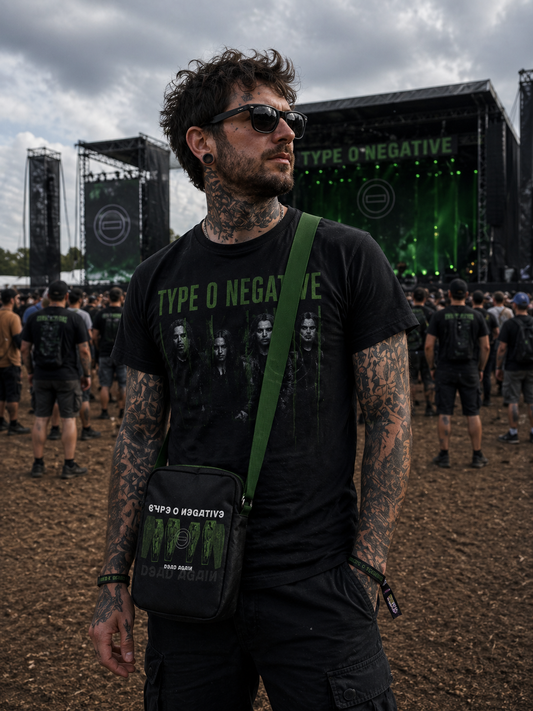 Rocksax Type O Negative Crossbody Bag - Dead Again