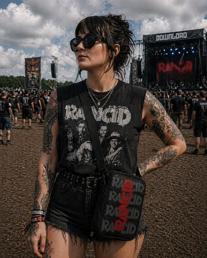 Rocksax Rancid Crossbody Bag - Logo