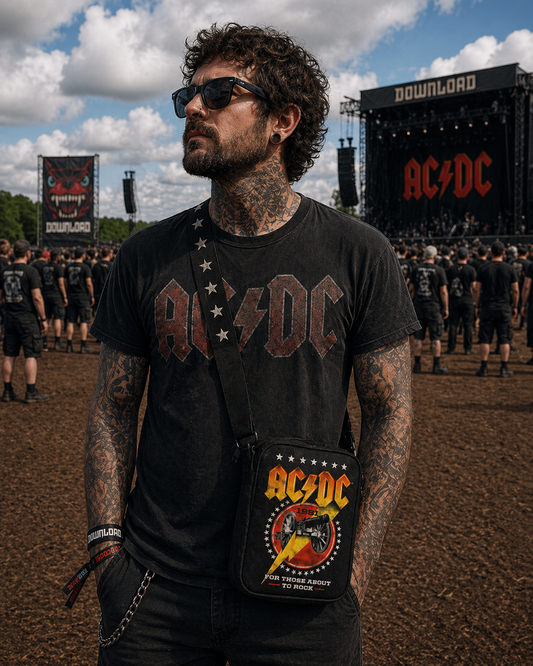 Rocksax AC/DC Crossbody Bag - For Those About to Rock