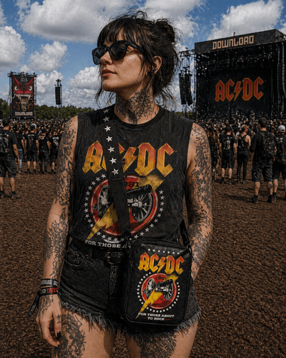 Rocksax AC/DC Crossbody Bag - For Those About to Rock