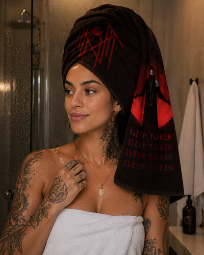 Rocksax Sleep Token Towel - Red Vessel