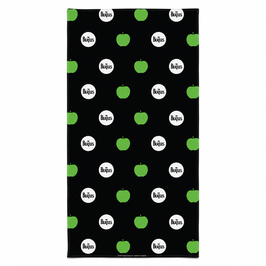 Rocksax The Beatles Towel - Apple Logo Repeat  Small