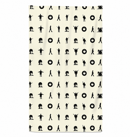 Rocksax The Beatles Towel - Help Icons