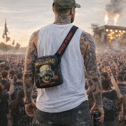 Rocksax Megadeth Crossbody Bag-  Master Of Death