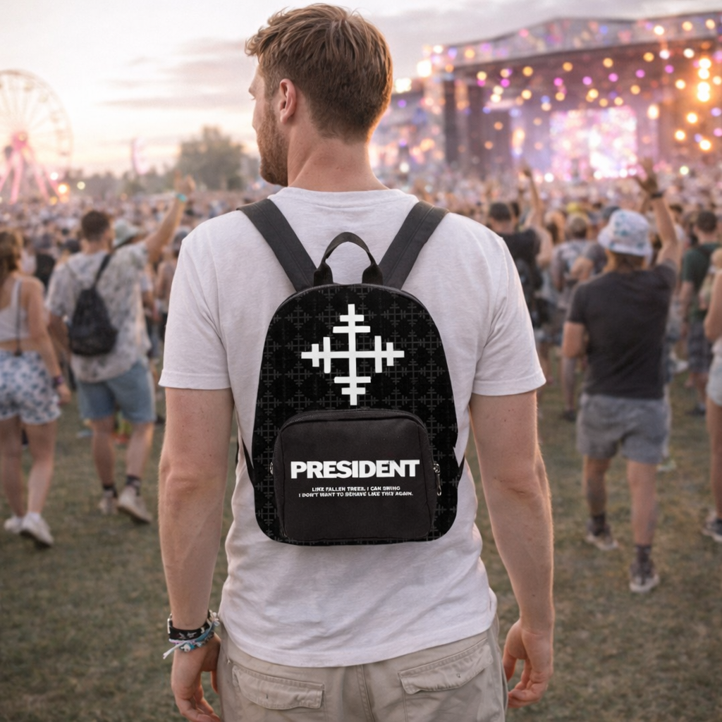 Rocksax President Mini Backpack - Lyric Key