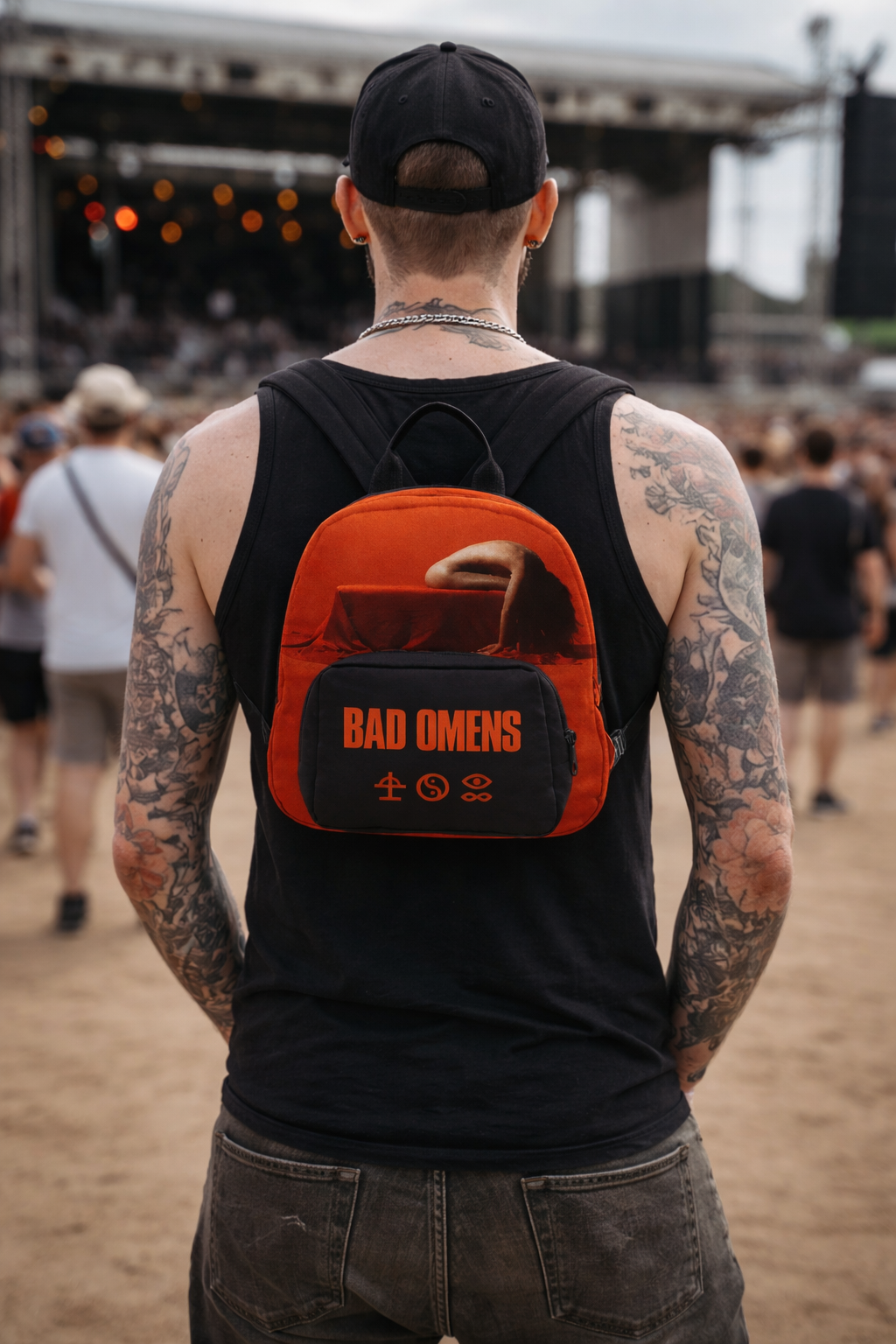 Rocksax Bad Omens Mini Backpack - Omens 3