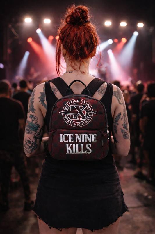 Rocksax Ice Nine Kills Mini Backpack -  Welcome Nightmare