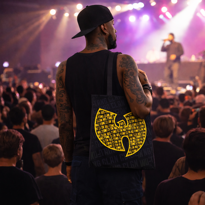 Rocksax Wu-Tang Tote Bag - Logo Repeat