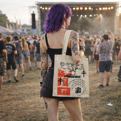 Rocksax President Tote Bag - Dionyus