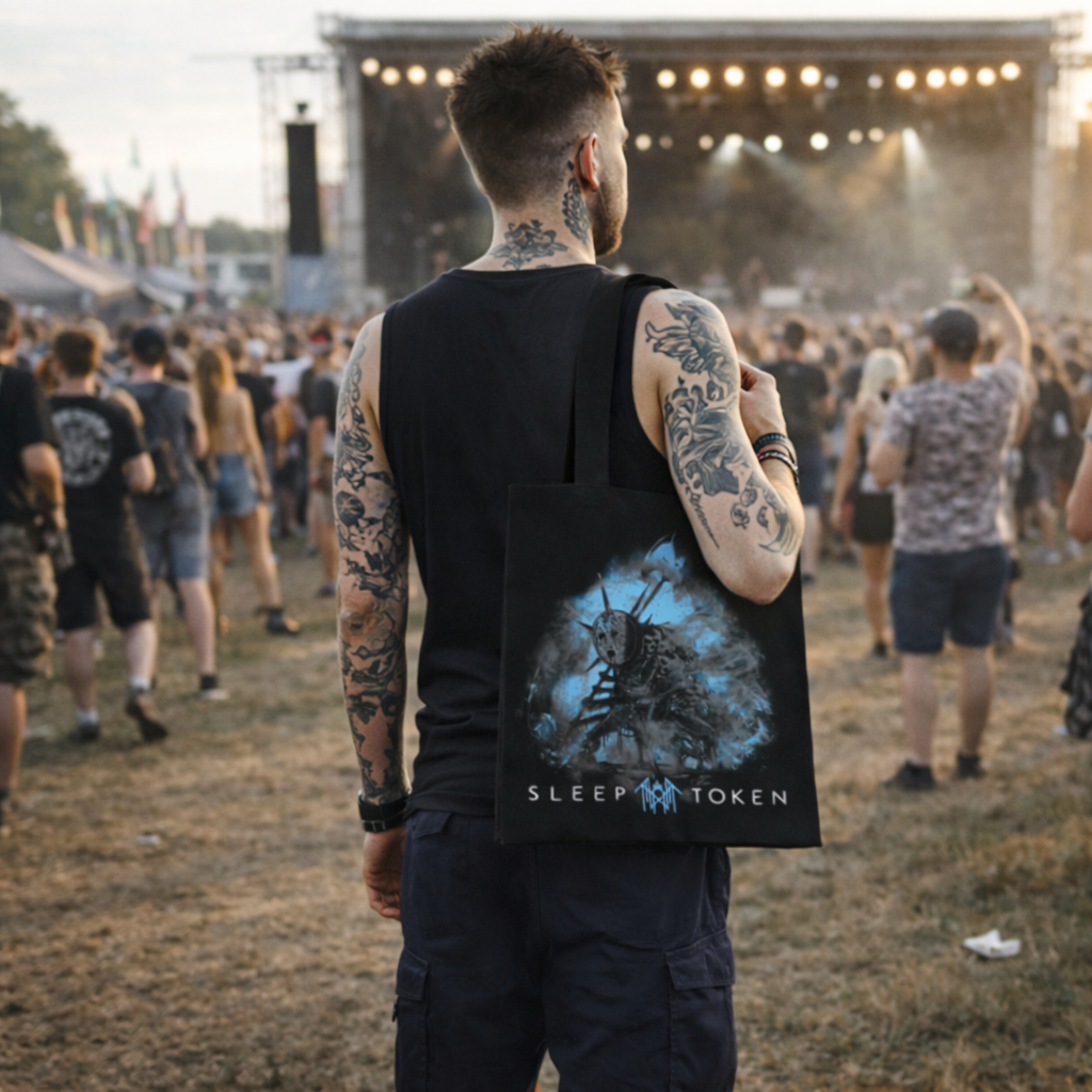 Rocksax Sleep Token Tote Bag - Choke