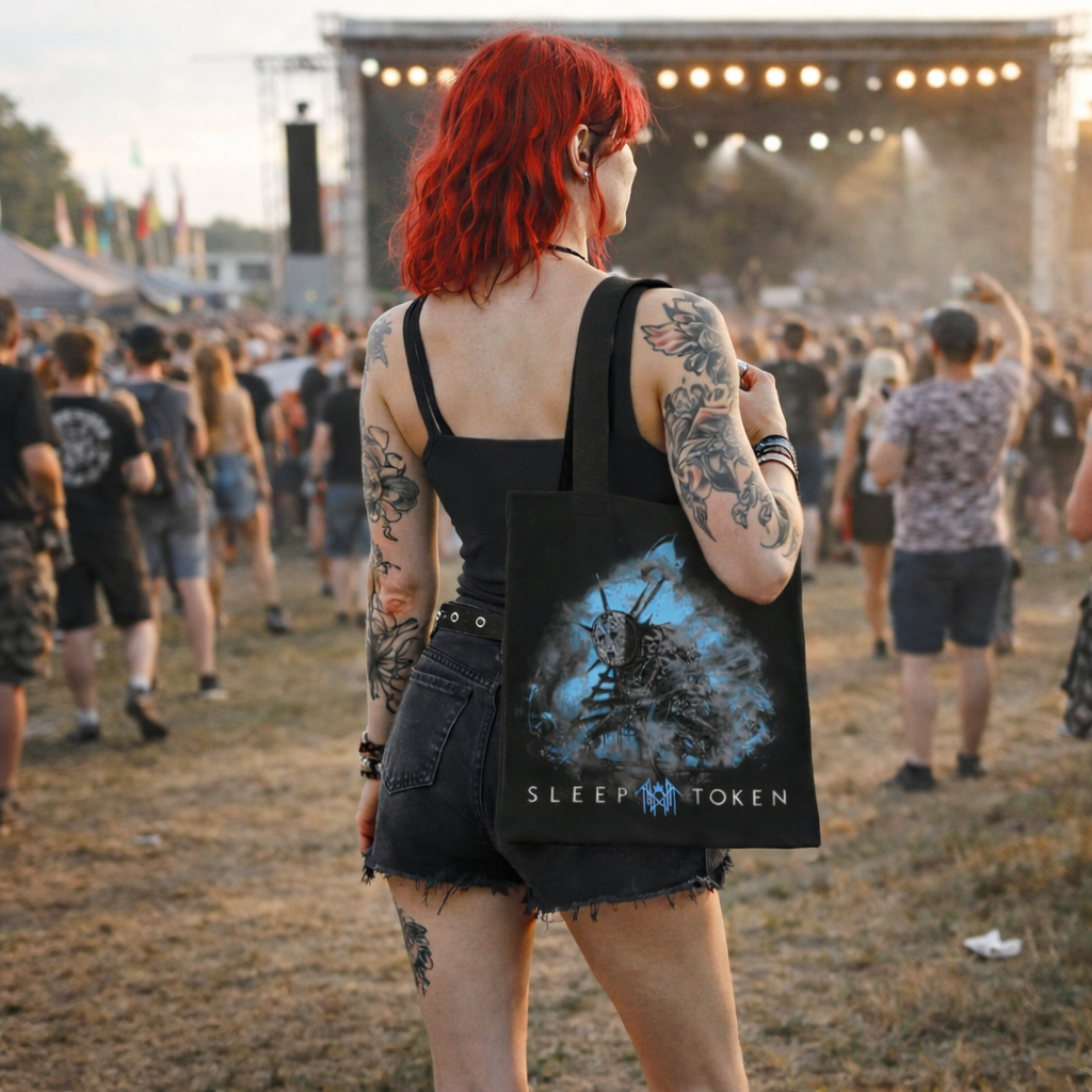 Rocksax Sleep Token Tote Bag - Choke
