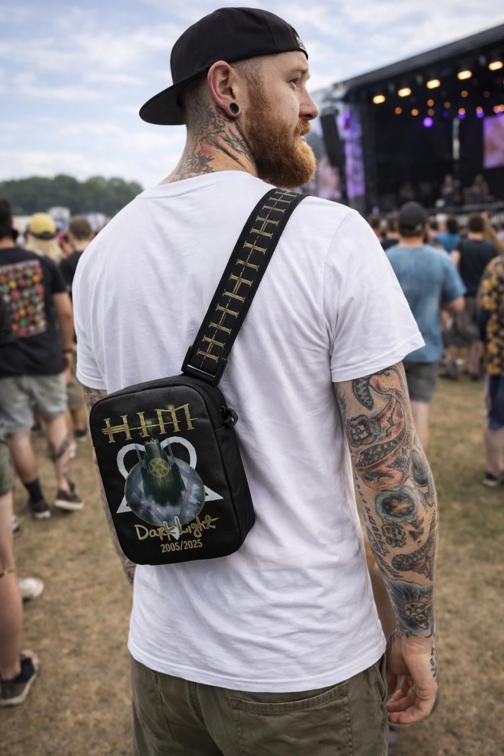 Rocksax HIM Crossbody Bag - Dark Light