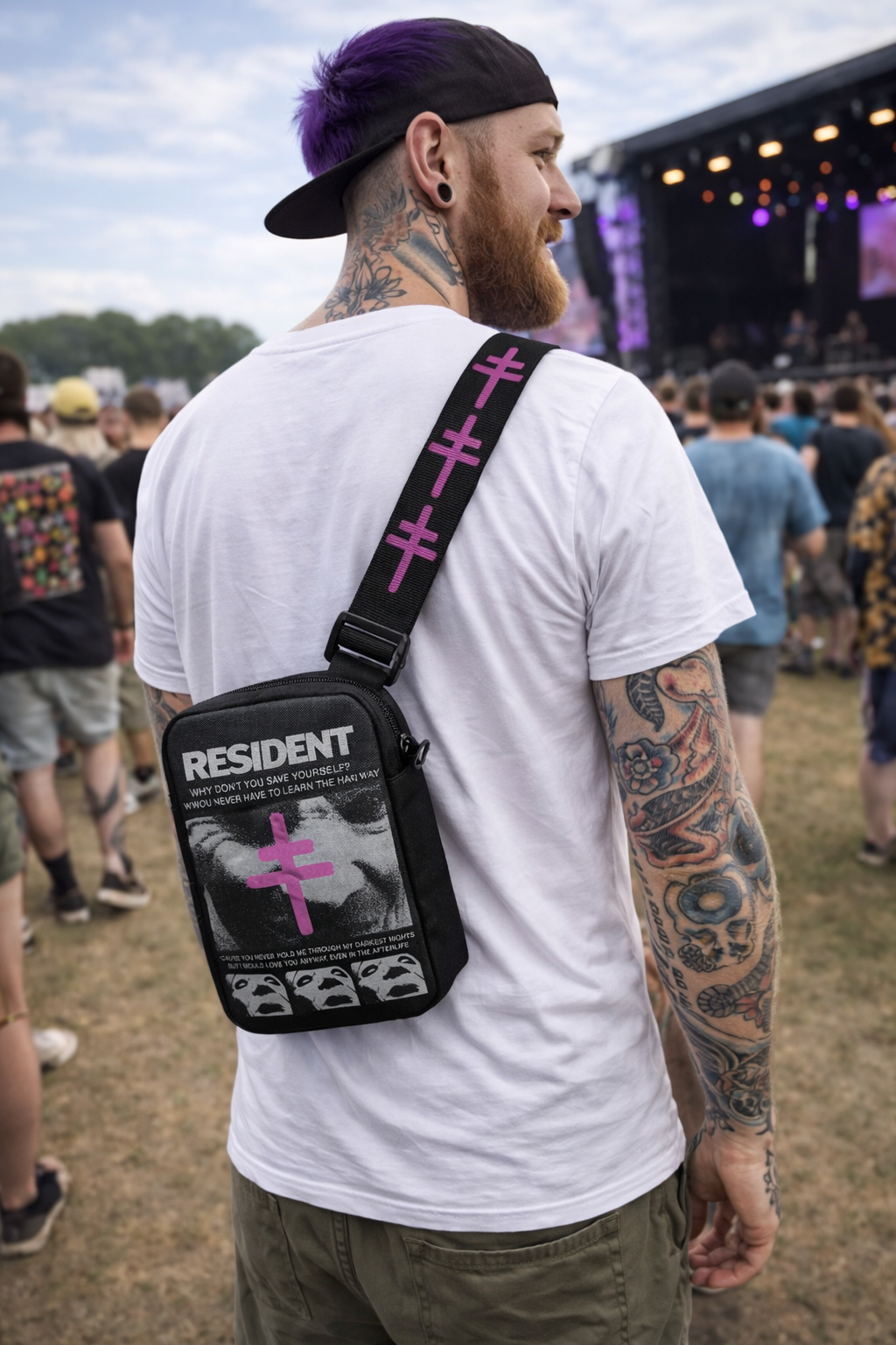 Rocksax President Crossbody Bag  - Conclave