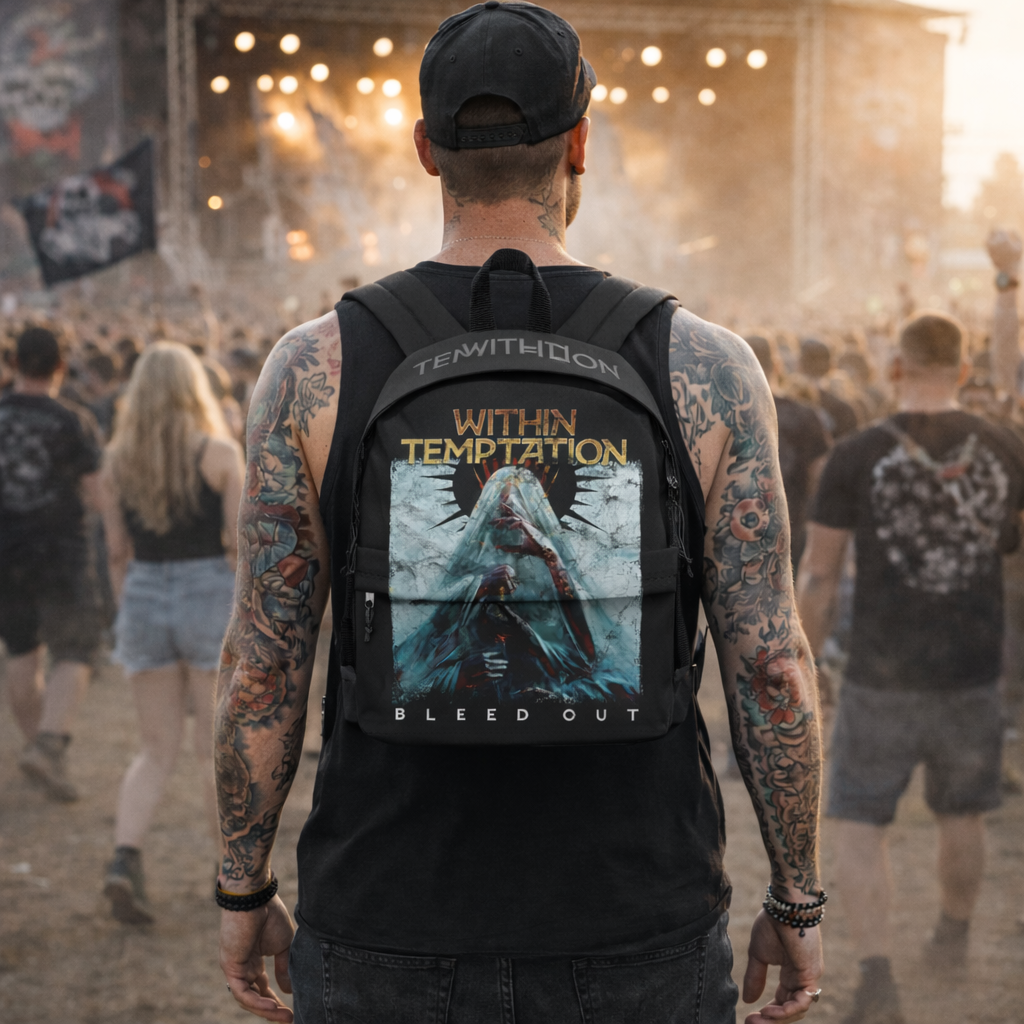 Rocksax Within Temptation Daypack - Bleed Out Veil