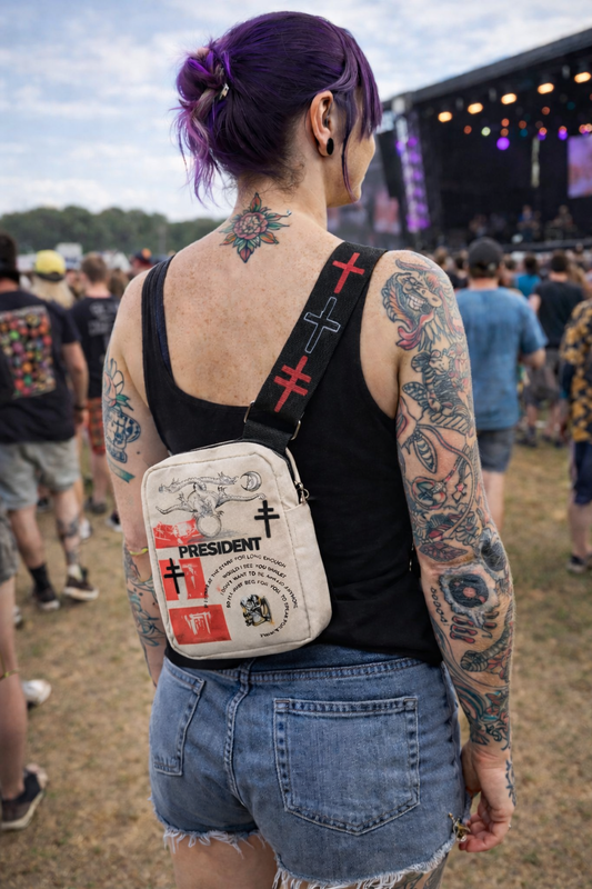 Rocksax President Crossbody Bag  - Dionyus