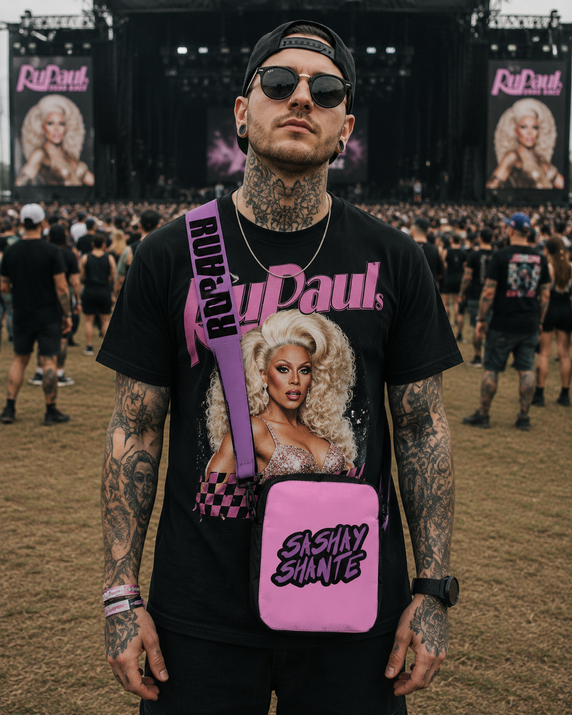 Rocksax RuPaul Crossbody Bag - Sashay