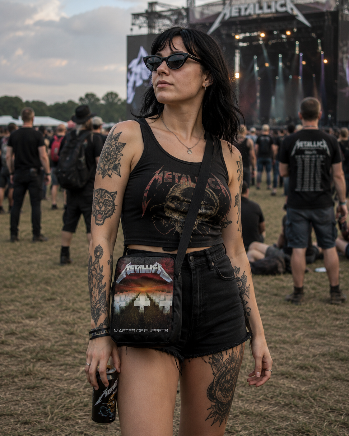 Rocksax Metallica Crossbody Bag - Master Of Puppets