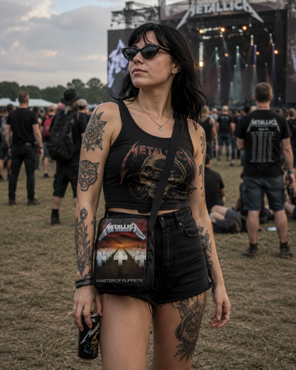 Rocksax Metallica Crossbody Bag - Master Of Puppets
