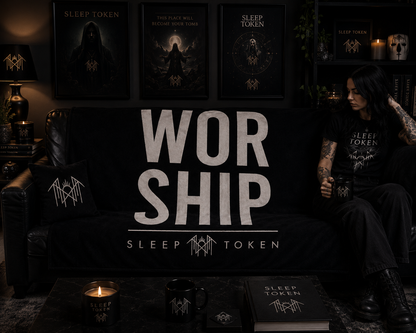 Rocksax Sleep Token  Blanket - Worship