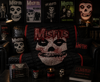 Rocksax Misfits Blanket  -  Blood Fiend