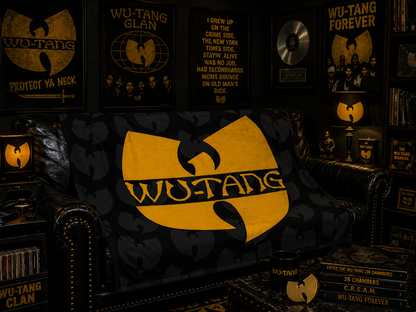 Rocksax Wu-Tang Clan Blanket - Logo
