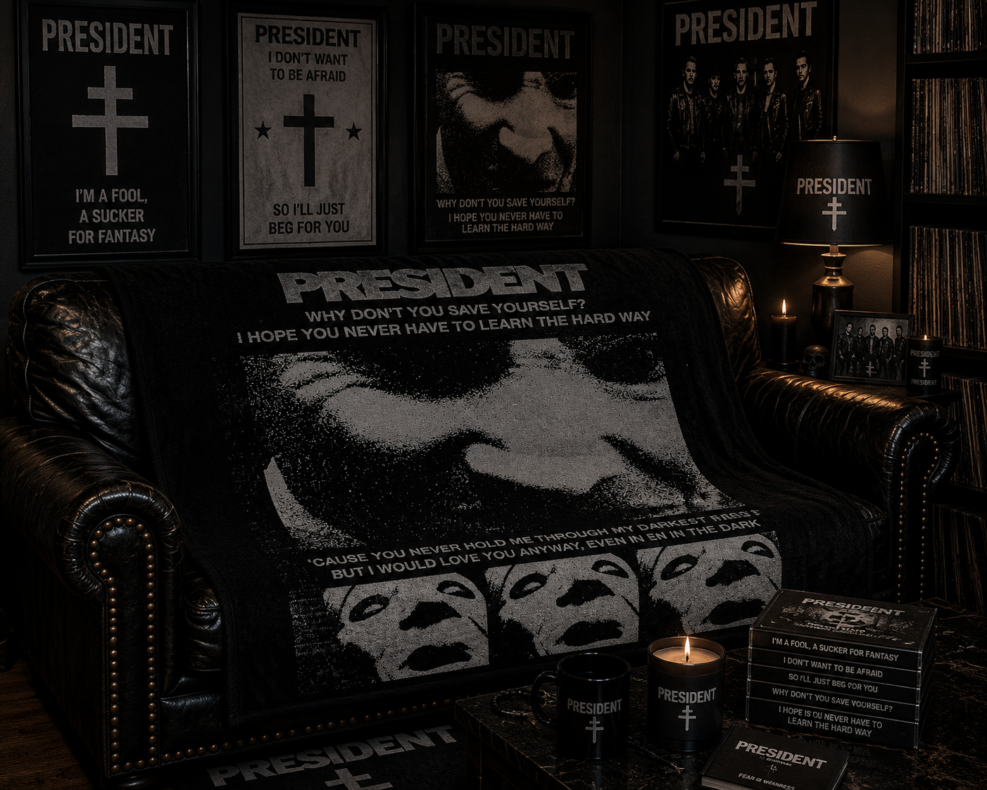 Rocksax President Blanket - Conclave