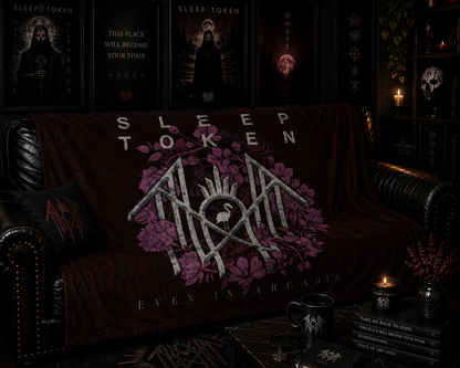 Rocksax Sleep Token  Blanket - Even In Arcadia 3