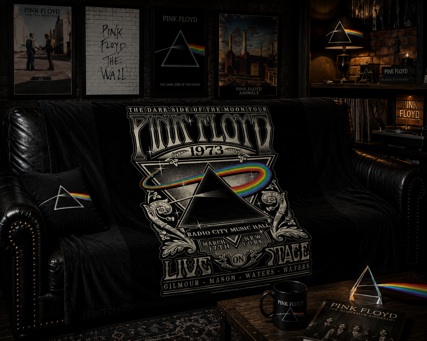 Rocksax Pink Floyd  Blanket - 1973 Live