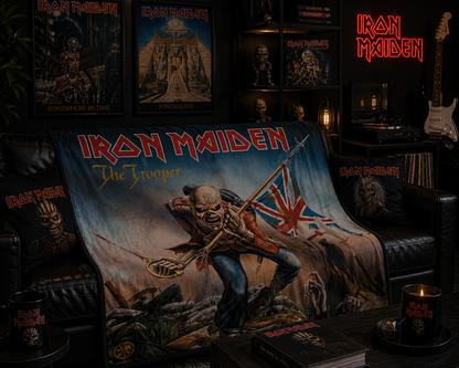 Rocksax Iron Maiden Blanket - Trooper