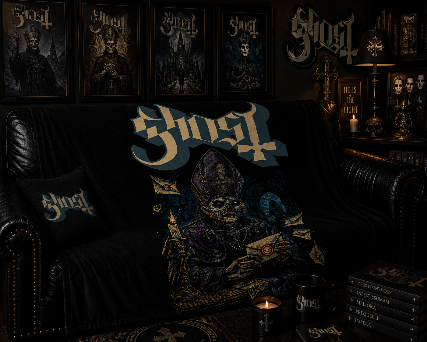 Rocksax Ghost  Blanket - Missive