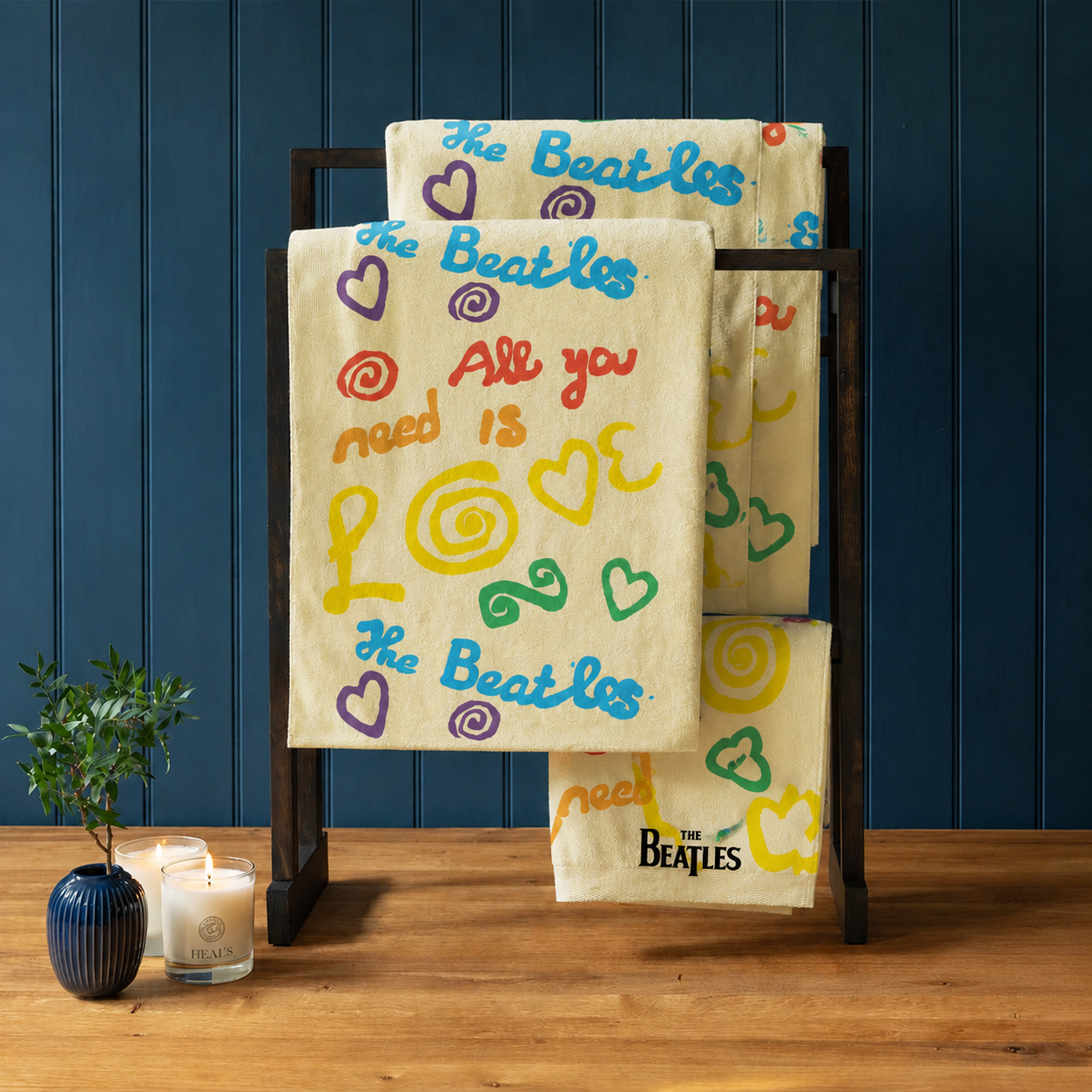 Rocksax The Beatles Towel - All The Need Is Love