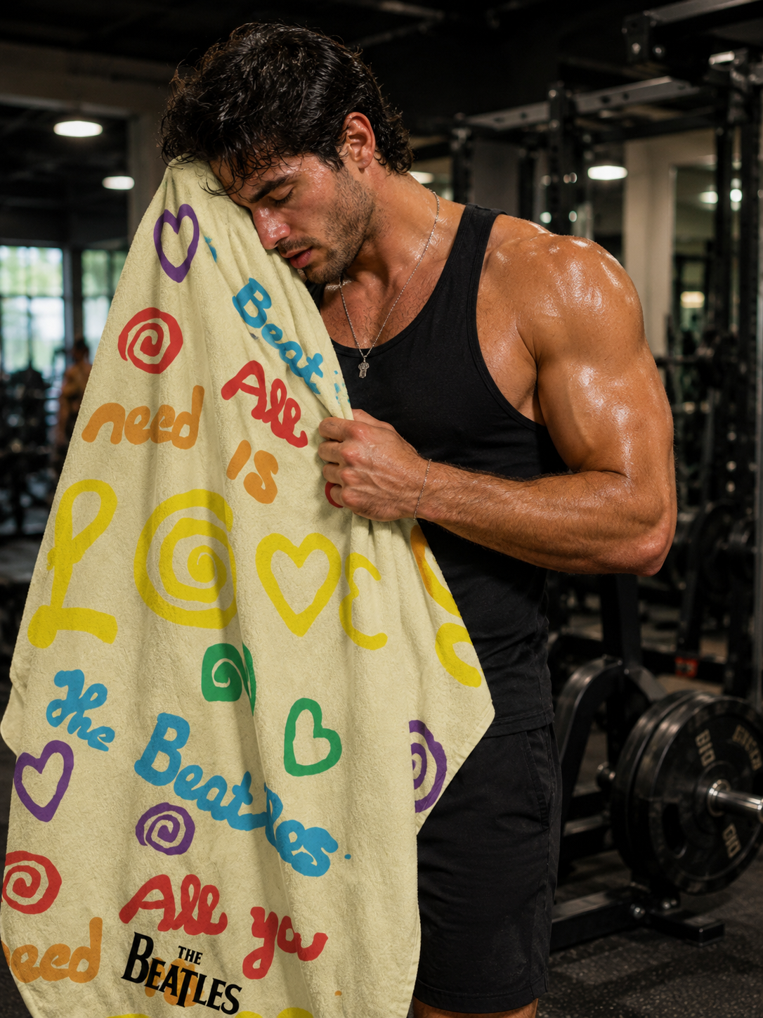 Rocksax The Beatles Towel - All The Need Is Love