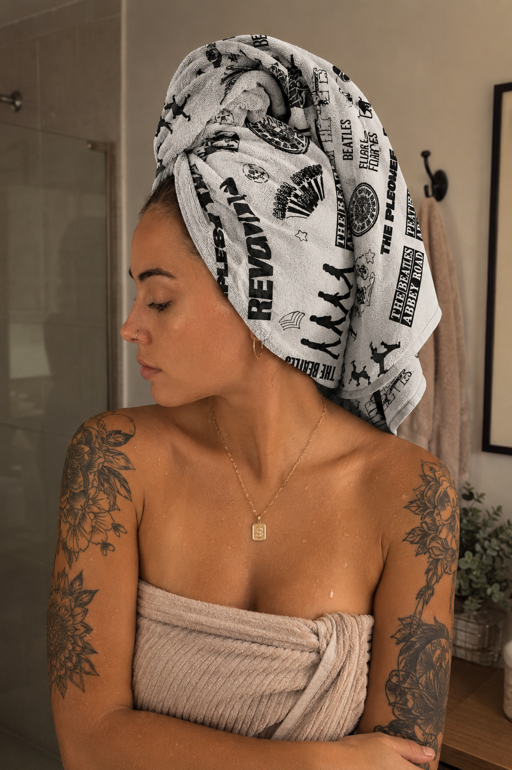 Rocksax The Beatles Towel - Logos