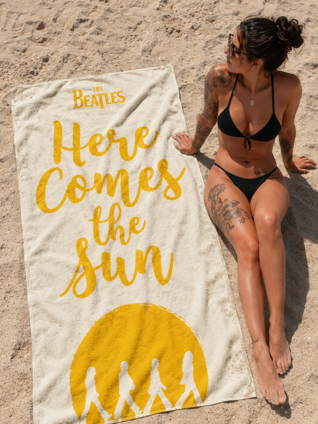 Rocksax The Beatles Towel - Here Comes The Sun