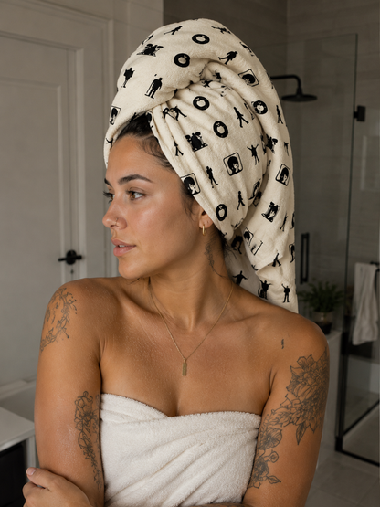 Rocksax The Beatles Towel - Help Icons