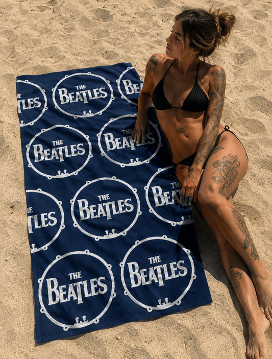 Rocksax The Beatles Towel - Drum