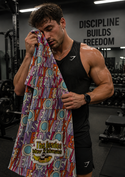 Rocksax The Beatles Towel - Love Is All You Need Repeat