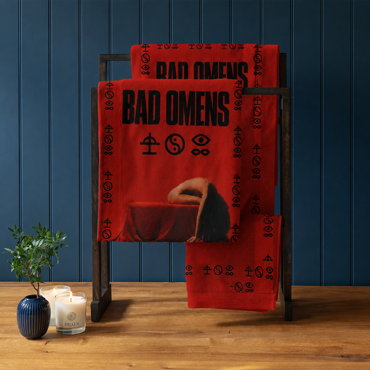Rocksax Bad Omens Towel - Omens 3