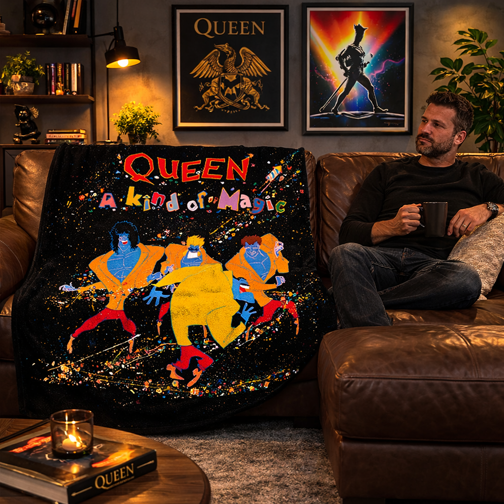 Rocksax Queen Blanket - It's A Kind Of Magic