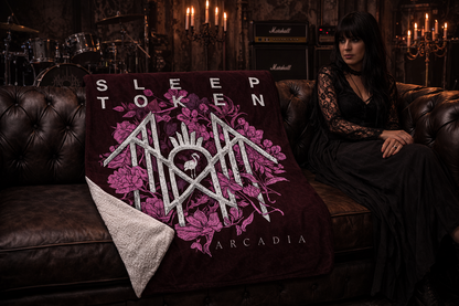 Rocksax Sleep Token  Blanket - Even In Arcadia 3