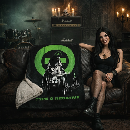 Rocksax Type O Negative Blanket - Witch