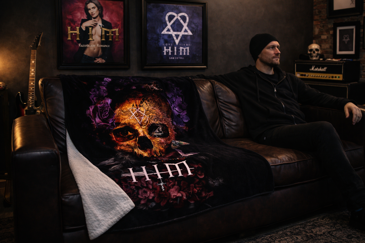 Rocksax HIM  Blanket - Corpus