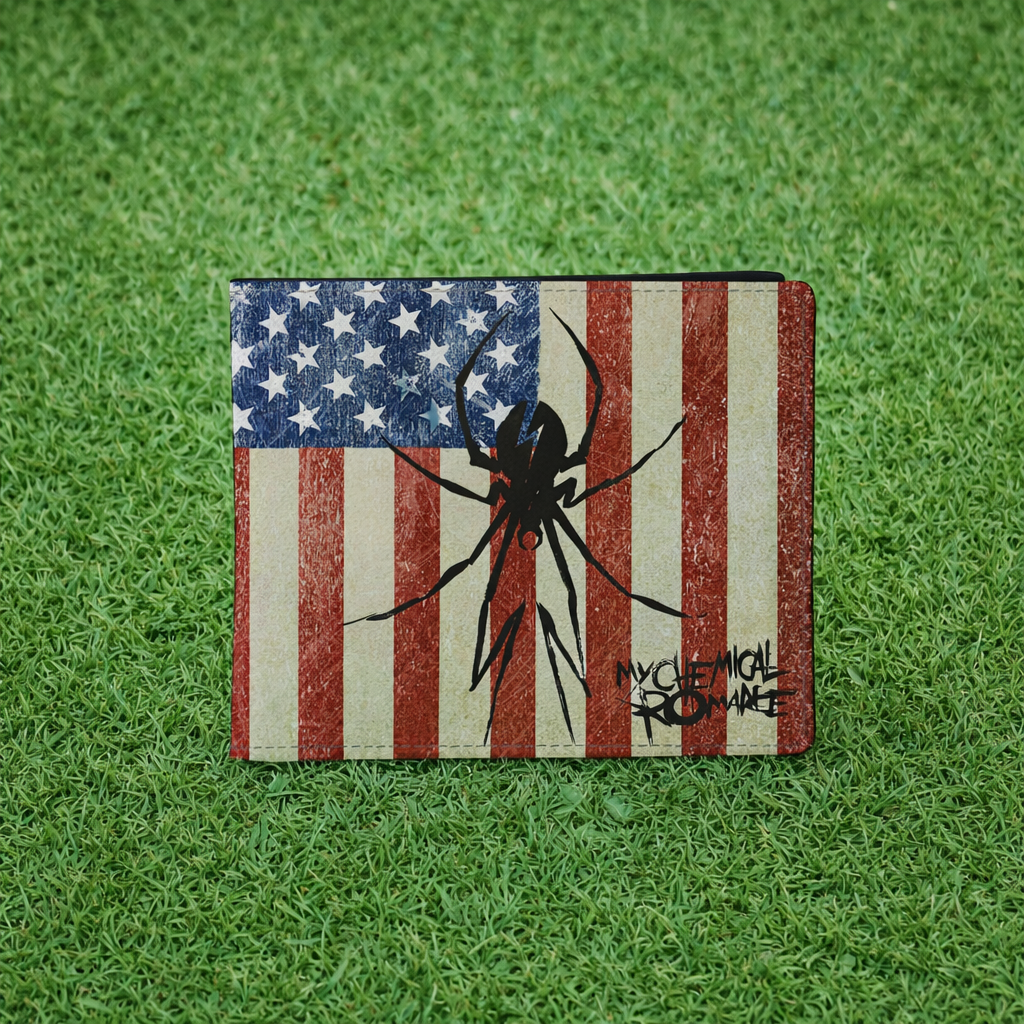 Rocksax My Chemical Romance Wallet - USA Spider