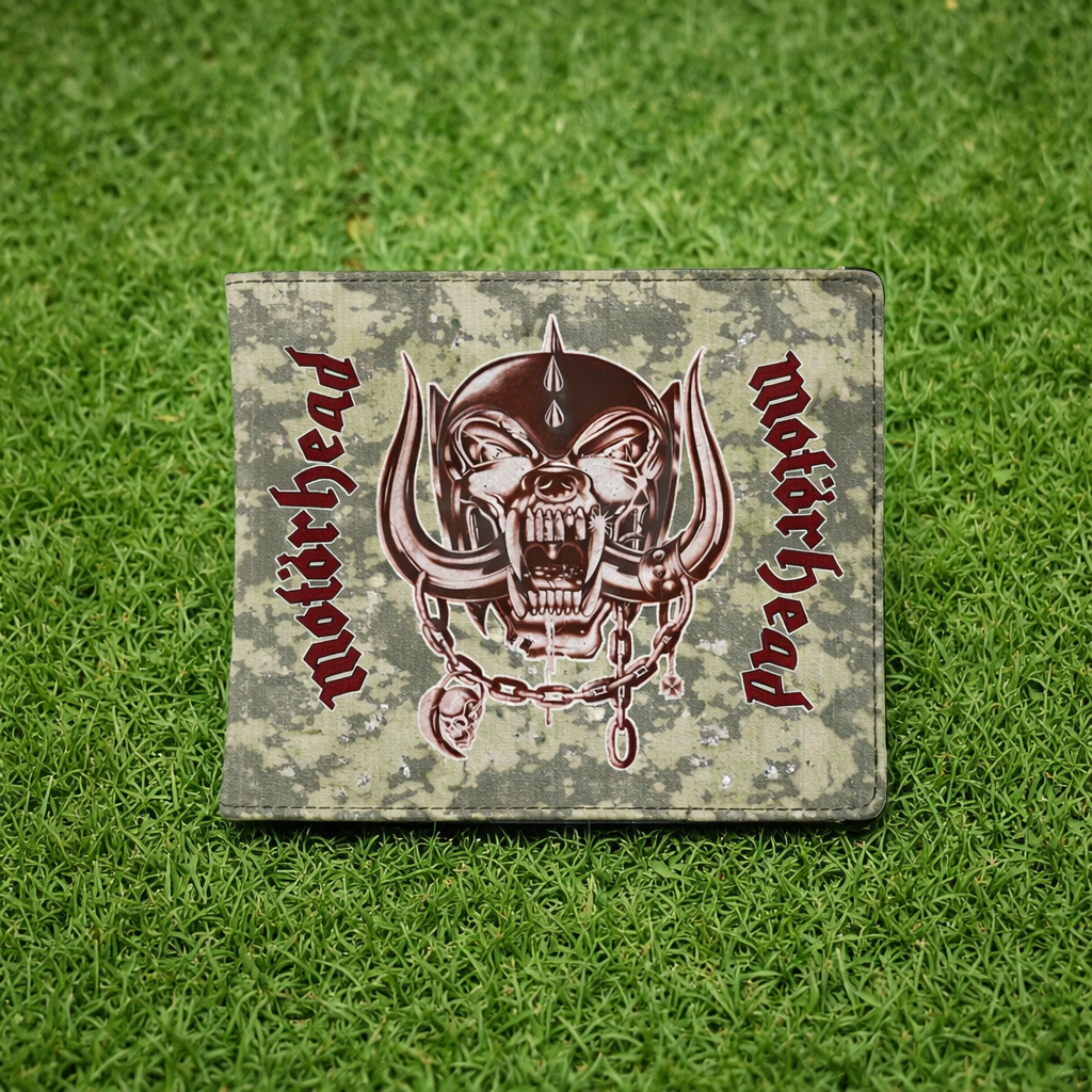 Rocksax Motorhead Wallet - England White